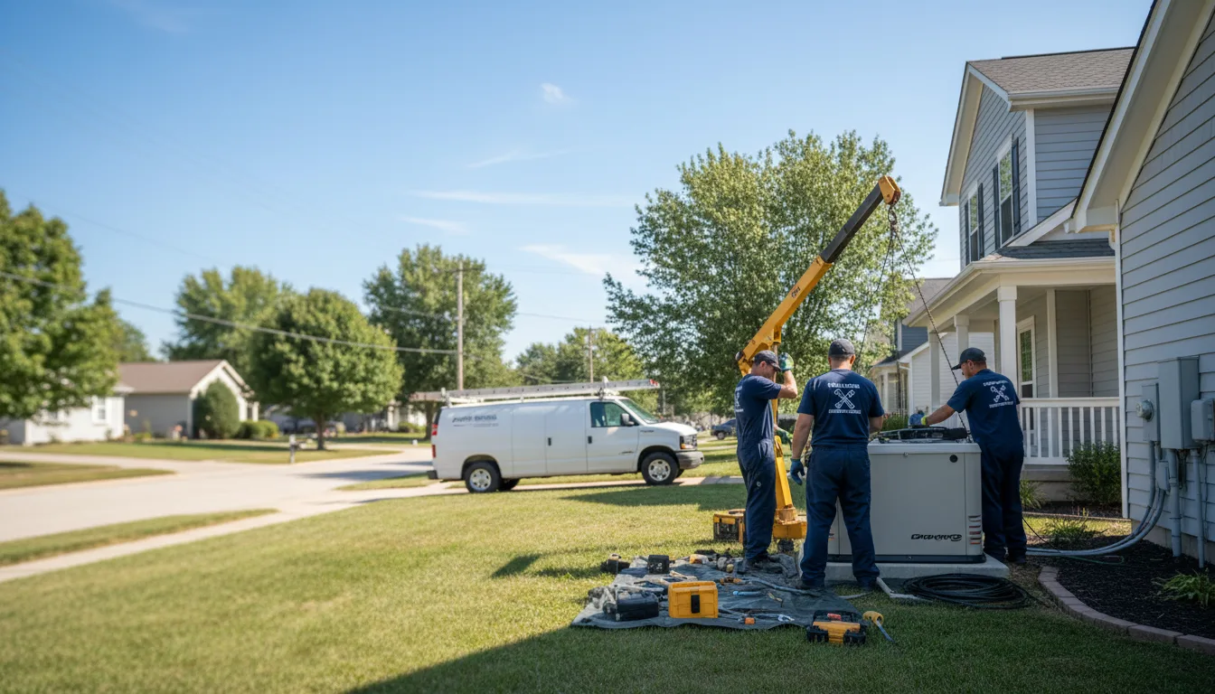 Generator Installation in New Columbia, PA near me